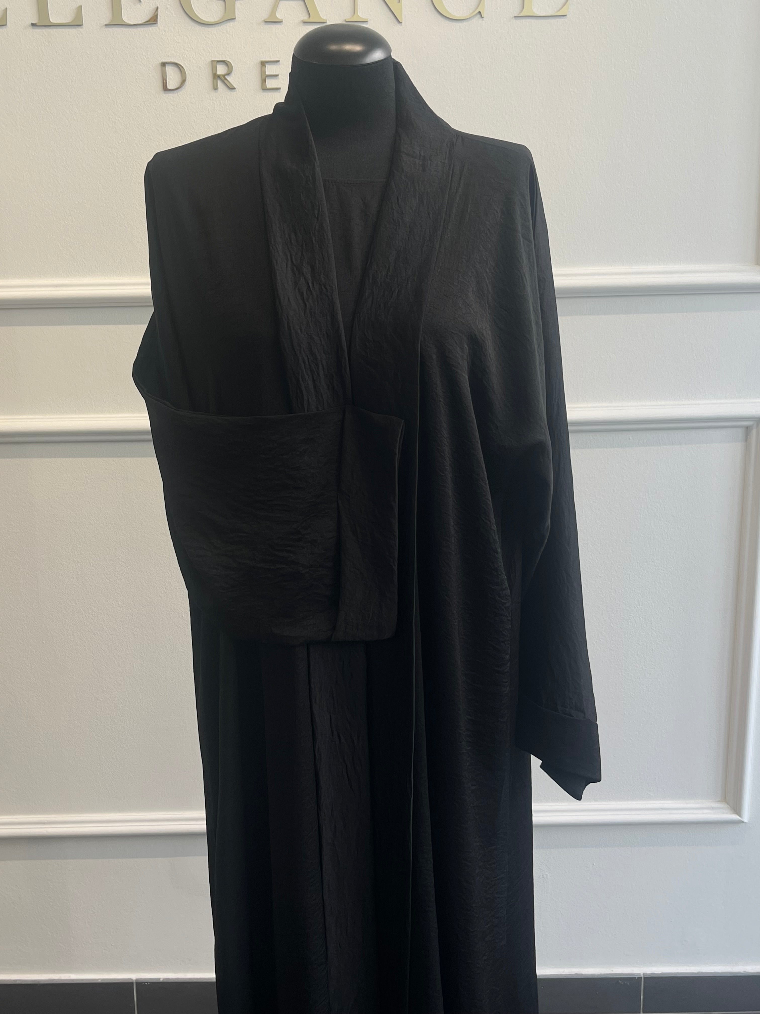 Abaya Sara noir