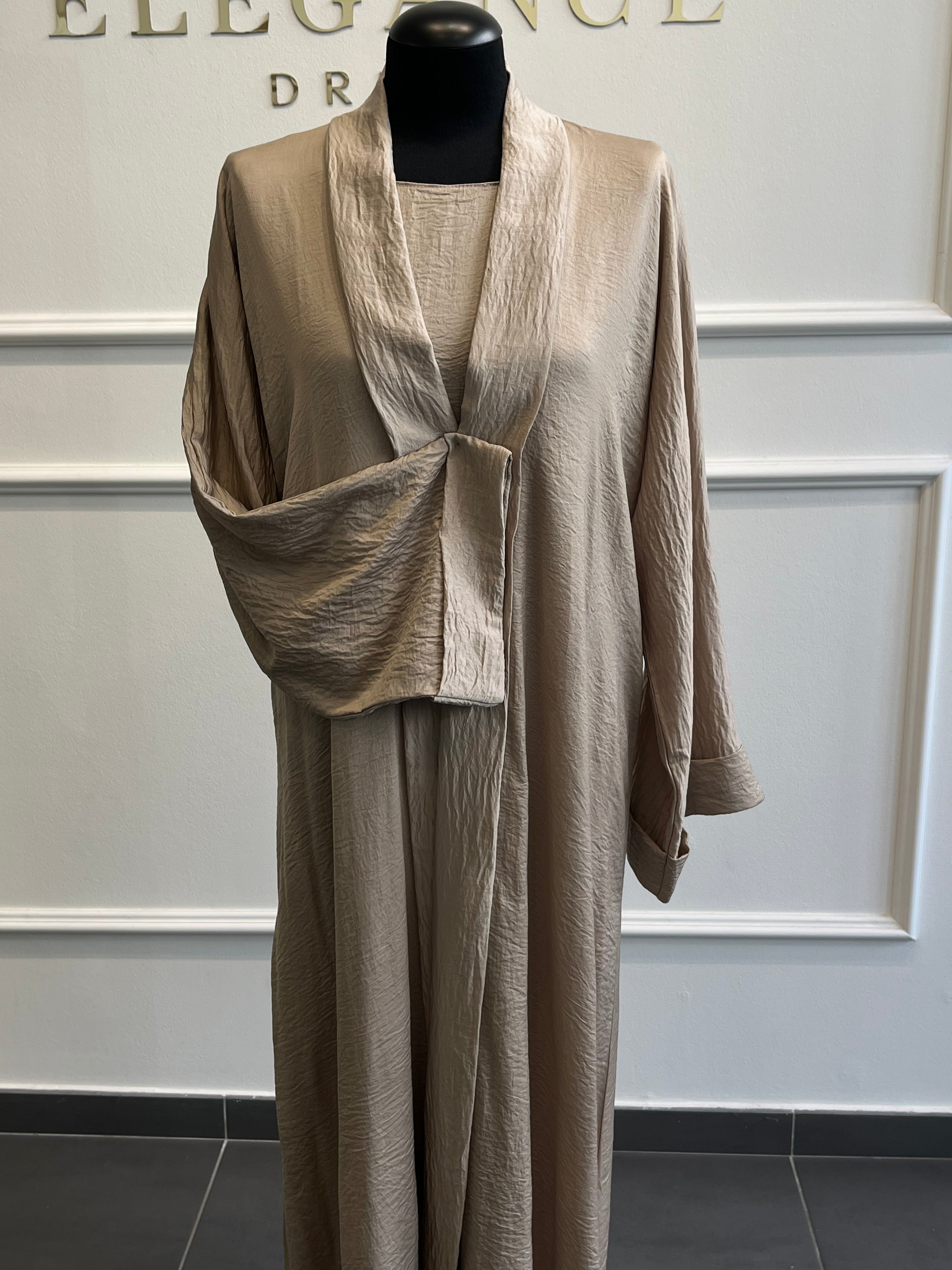 Abaya Sara champagne