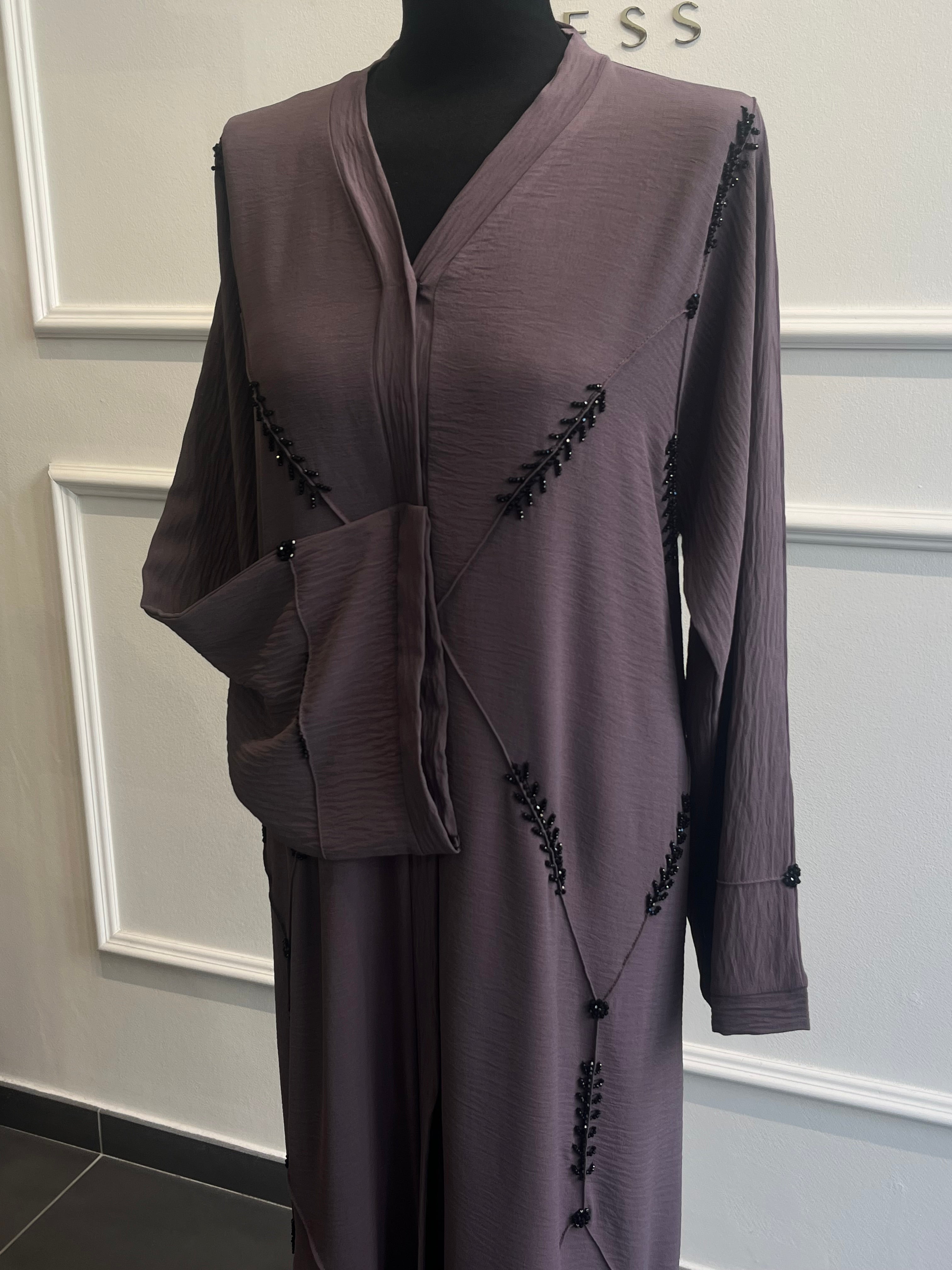 Abaya Jawarah lila