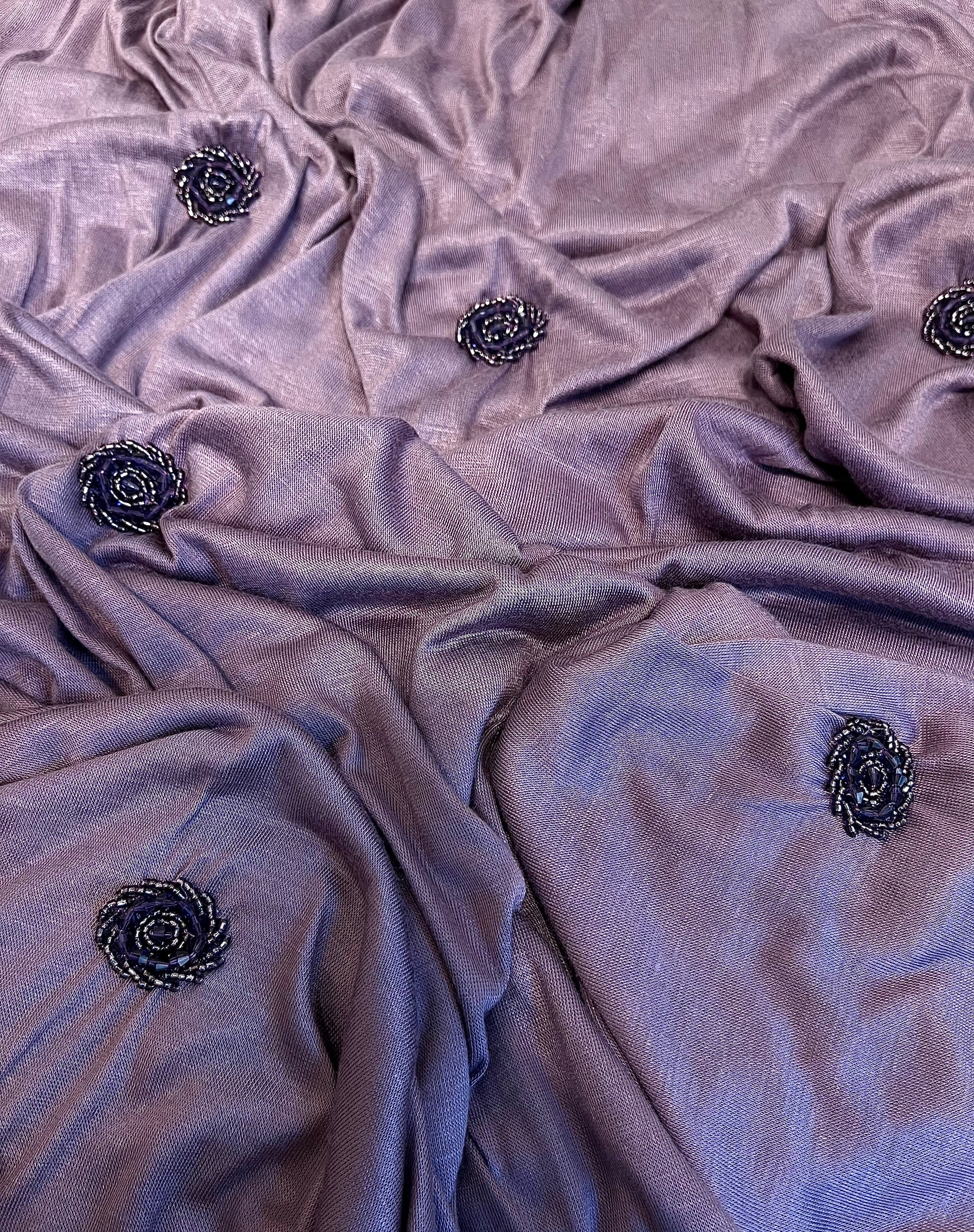 Foulard jersey lila claire