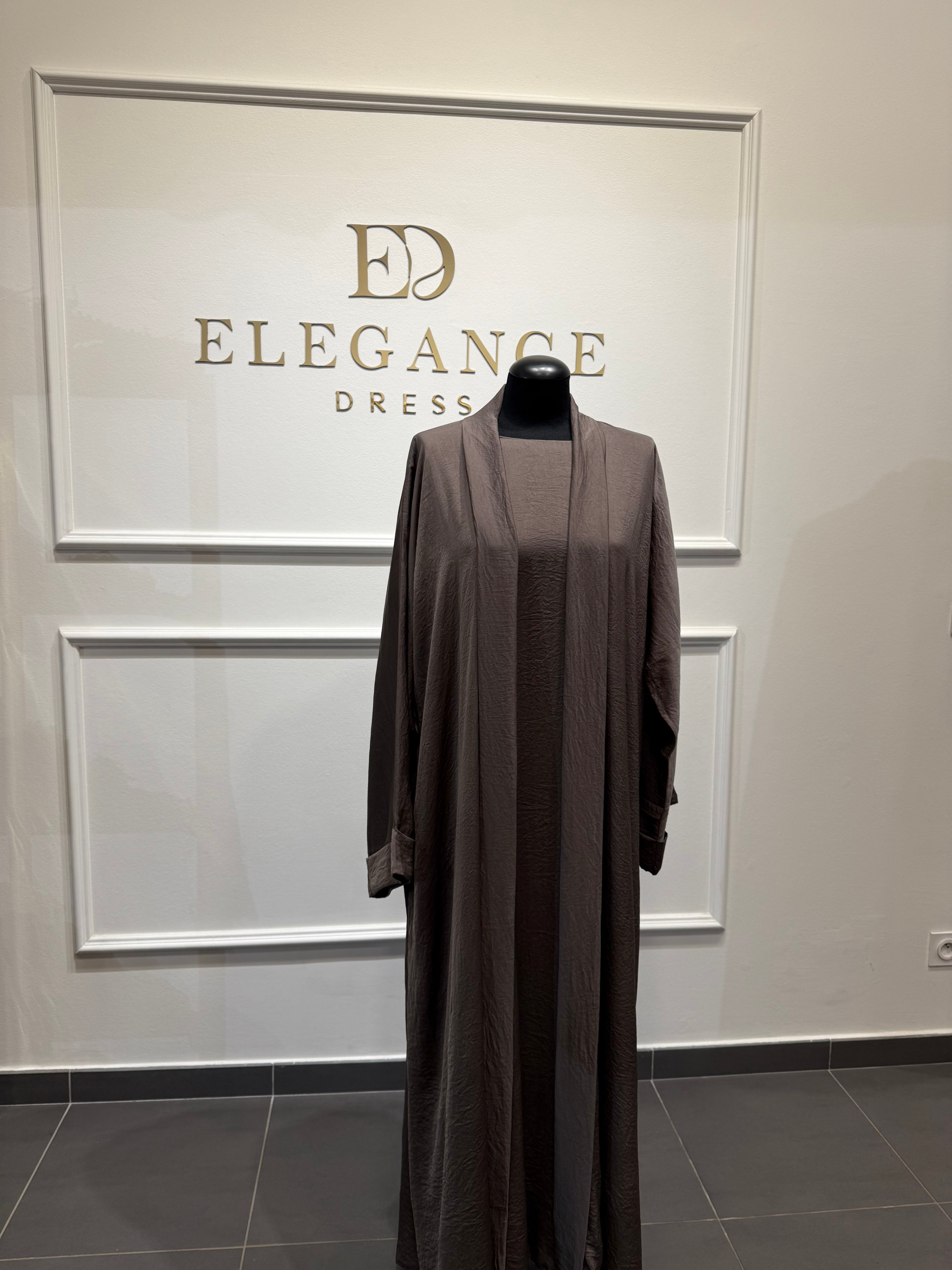 Abaya Sara chocolat